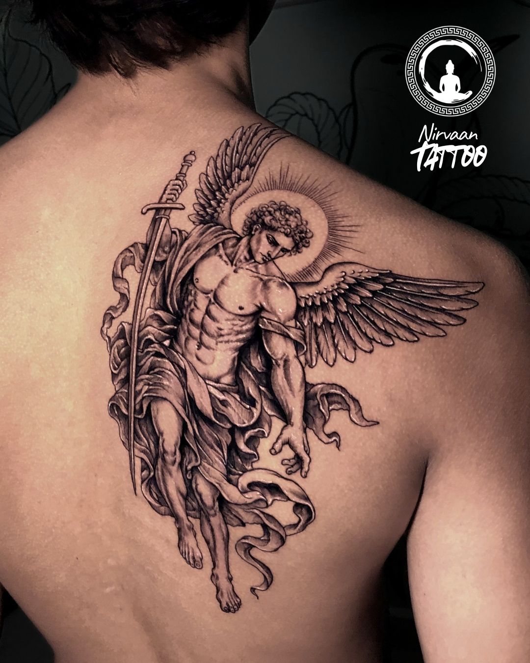 Angle tattoo
